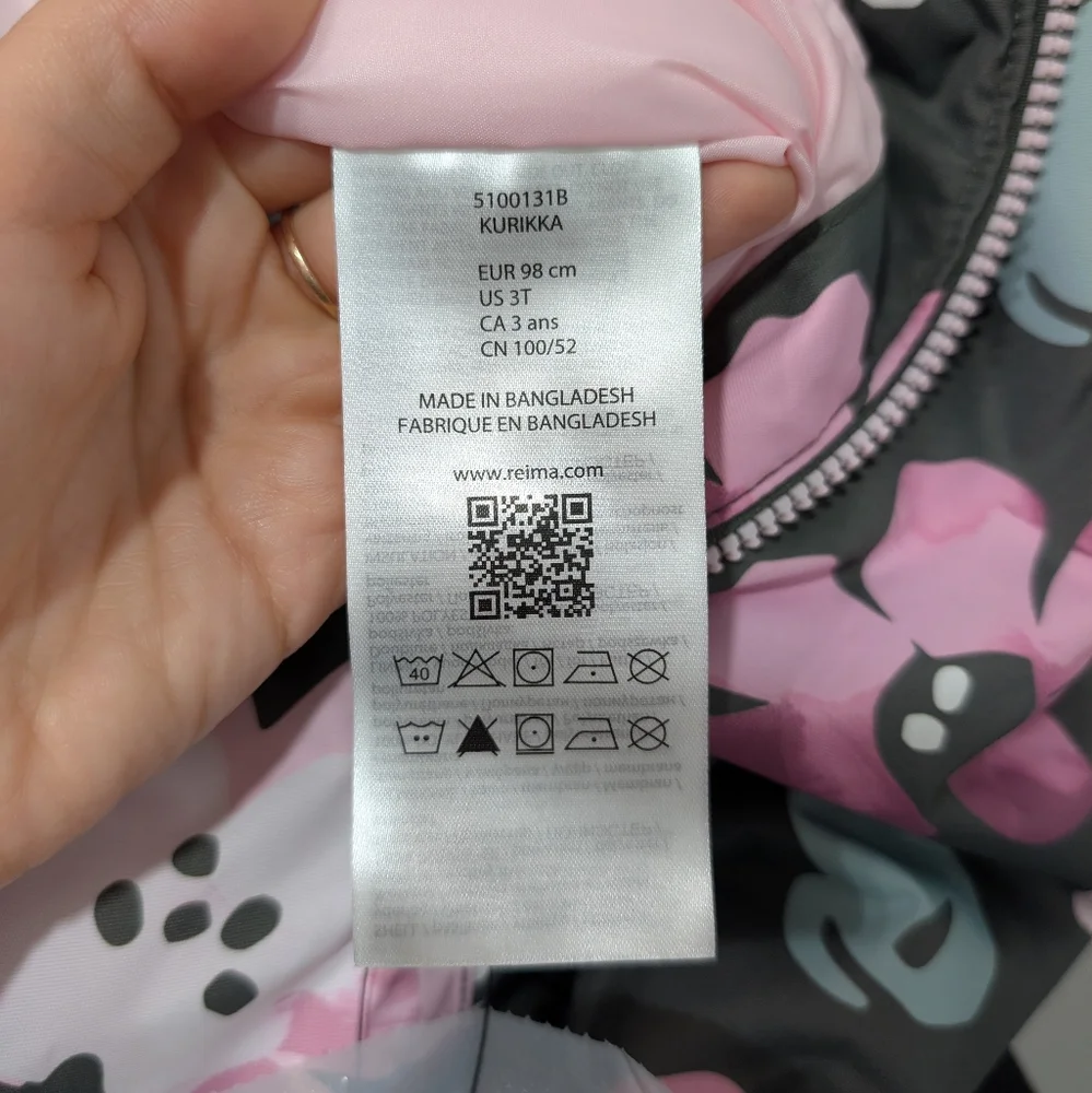 Reima Kurikka Kids Waterproof Snowsuit Thyme Green 3T - Picture 5 of 16